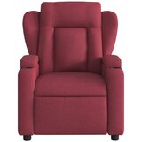  Naslonjač od tkanine crvena boja vina | shoptok.hr