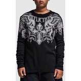 Affliction Winged Up Thermal Longsleeve T-Shirt black Slike