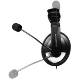 Logilink Stereo headset with controller, 1x USB-A plug, boom microphone, black | ePonuda.com