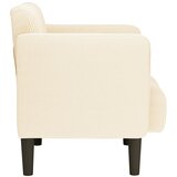 SOFA fotelja s naslonima za ruke krem 54 cm tkanina od samta | Eponuda.ba