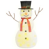  Ukrasna božićna figura snjegovića LED luksuzna tkanina 90 cm Slike