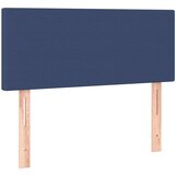 vidaXL Box spring postelja z vzmetnico modra 100x200 cm blago | Shoptok.si