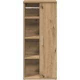 vidaXL Kopalniška omarica z držalom za zvitke artisan 39x22x90 cm | Shoptok.si