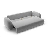 Cosmopolitan Design Svetlo siva raztegljiva/s prostorom za shranjevanje sedežna garnitura iz šenilje 262 cm Tonale – | Shoptok.si