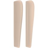  Uzglavlje s ušima boja cappuccina 183x23x118/128cm umjetna koža | shoptok.hr