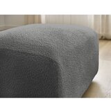 Bobochic Paris Siv tabure iz tkanine bouclé Tina – | Shoptok.si