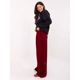 RELEVANCE Sweatpants-RV-DR-A613.69-burgundy | Shoptok.si