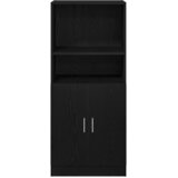 Kuhinjski ormarić crni 57x41,5x131,5 cm od konstruiranog drva | Eponuda.com