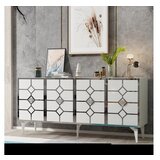 Hanah home cagla - white, silver whitesilver console | ePonuda.com