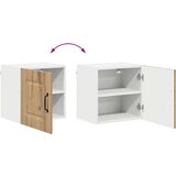 vidaXL Stenska kuhinjska omarica 2 pcs Umetni hrast 40 x 31 x 40 cm | Shoptok.si