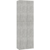 Furnova Pisarniška omara betonsko siva 60x32x190 cm iverna plošča, (21919663) | Shoptok.si
