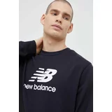 New Balance Dukserica za muškarce, boja: crna, s uzorkom