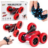 Rc auto za kaskadere s daljinskim upravljanjem i gestama od 360°, crvene boje Cijene