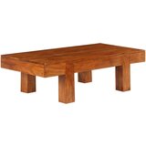  Stolić za kavu 100x50x30 cm bagremovo drvo s premazom boje meda | shoptok.hr