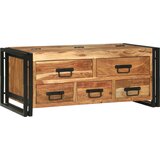 vidaXL Kavna miza 90x50x38 cm Trden akacijev les | Shoptok.si