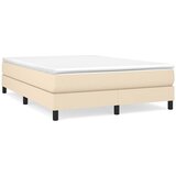  s oprugama i madracem krem 140 x 190 cm od tkanine | shoptok.hr