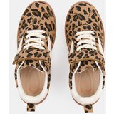 Sinsay Tenisice s leopard uzorkom i kožnom uloškom | shoptok.hr