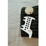 Milin Small Wooden Lacing Toy Daschund aktivna igračka 8 cm x 13 cm x 0,7 cm 1 kom | shoptok.hr