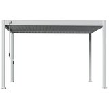 SUNFUN Paviljon s letvicama Toluca (300 x 400 cm, Materijal postolja: Aluminij, Bijela) Cijene
