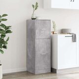 vidaXL Lekarniška omara betonsko siva 40x41x118 cm inženirski les | Shoptok.si