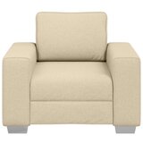  Fotelja u krem boji 59 cm od tkanine | shoptok.hr