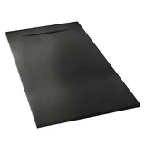 Sanotechnik Tuš kada (D x Š x V: 120 x 80 x 2,6 cm, Plastika, Crna)