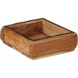  Pladanj 2 pcs Smeđa 29 x 31 x 10 cm Čvrsto drvo iz reciklaže | shoptok.hr