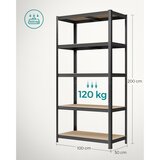  Regal ORDIFY crne boje | Eponuda.com