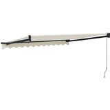 vidaXL Tenda na uvlačenje krem 3 x 2 5 m od tkanine i aluminija | shoptok.hr