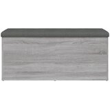  Klupa za cipele siva boja hrasta 102x42x45 cm konstruirano drvo | shoptok.hr