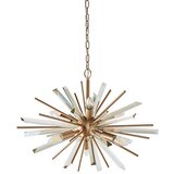  Endon 81936 - Zlatni luster na lancu 6xE14/40W/230V | Eponuda.com