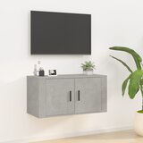  Zidni TV ormarić siva boja betona 80x34,5x40 cm | shoptok.hr