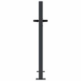  Vrtna vrata antracit 100x75 cm čelična s uzorkom stabla | shoptok.hr