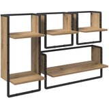  Set zidnih polica Zidne 4 pcs Umjetnički hrast 65 x 25 x 30 cm | shoptok.hr