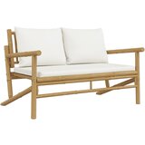 The Living Store Vrtna klop s kremno belimi blazinami bambus - Vrtna Klop, (21461052) | Shoptok.si