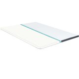  Nadmadrac za krevet s opružnim madracem 200 x 140 x 5 cm srednje mekan | shoptok.hr