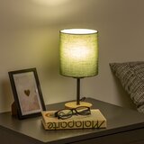 Brilagi - Stona lampa NUBILA WOOD 1xE27/25W/230V hrast/zelena | Eponuda.com