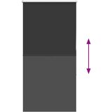 Rolo zavjesa Blackout Black 70x175 cm Širina tkanine 65 7 cm | shoptok.hr