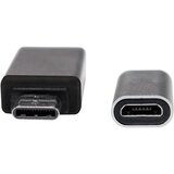 Logilink USB-C adapter set, C M to USB-A F C M to Micro-USB F, silver, AU0040 | ePonuda.com