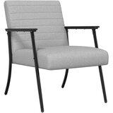 vidaXL fotelj Oblačno siva 59 x 75 x 78 cm blago | Shoptok.si