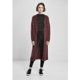 Urban Classics Ladies Hooded Feather Cardigan Cherry | shoptok.hr