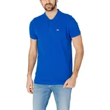 Tommy Hilfiger SLIM PLACKET DM0DM18312 Plava