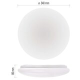  LED svetilo nadometno FIONI, okroglo, 18W, IP44, nevtralno bela | Shoptok.si