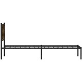 Metalni okvir kreveta bez madraca boja hrasta 100x190 cm | shoptok.hr