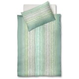 Fleuresse posteljnina 140/200 cm saten siva, turkizna, svetlo zelena Cene