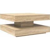  Klub stolić rotirajući za 360 stupnjeva, hrast Sonoma, 70x70x34,5 cm | Eponuda.ba