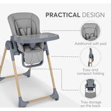 Kikka Boo Olive 2 Premium hranilica za bebe Wood dekor Grey | Eponuda.com