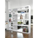 Livetastic SOBNA PREGRADA 200/200/35 cm bela, visoki sijaj | Shoptok.si