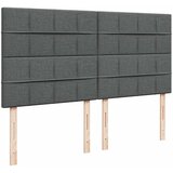  Otomanski okvir kreveta s madracima tamnosivi 200x200cm tkanine | shoptok.hr