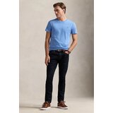 Polo Ralph Lauren Majice s kratkimi rokavi T-SHIRT AJUSTE EN PIMA COTON Modra | Shoptok.si
